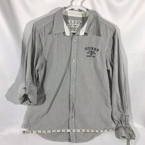 Guess Los Angeles Button Down Shirt Youth L 16/18